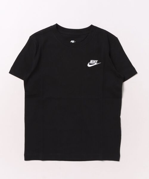 NIKE(ナイキ)の「《NIKEアパレル》YTHNSWEMBフューチュラLBRS/STシャツ(Tシャツ/カットソー・キッズ・ホワイト/ライトブラウン/ブルー系その他/ブラック/ピンク・130/140/150/160/170)」の2枚目の写真