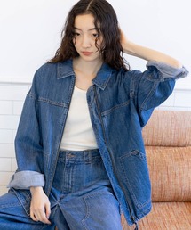 niko and... | 【NKJ 2024AW】WORK DENIM BLOUSON(ブルゾン)