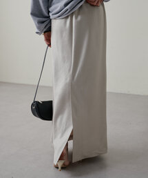 Omekashi | ミニマルサテンナロースカート(スカート)