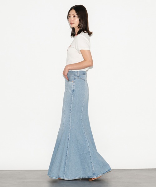 Levi's(リーバイス)の「Levi's/リーバイス MARIE’S CLOSET マーメードスカート ミディアムインディゴ DECO DREAM(デニムスカート・レディース・インディゴブルー・23inch/24inch/25inch/26inch/27inch/28inch)」の18枚目の写真