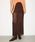 THROW by SLY�i�X���[�o�C�X���C�j�́uTHROW CROCHET SLIT L/SK �N���V�F �X���b�g �����O�X�J�[�g�i�X�J�[�g�j�v�b�u���E��