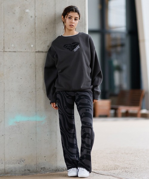ROXY(ロキシー)の「ROXY/ロキシー スウェット RPO244607T(スウェット・レディース・ブラック/ヘザーグレー/ホワイト・L/M)」の19枚目の写真