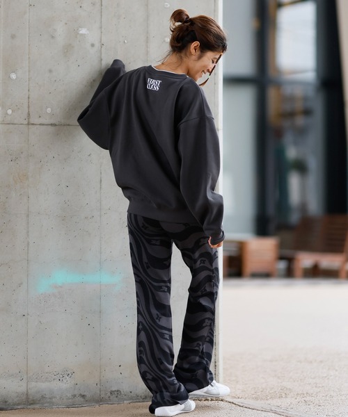ROXY(ロキシー)の「ROXY/ロキシー スウェット RPO244607T(スウェット・レディース・ブラック/ヘザーグレー/ホワイト・L/M)」の17枚目の写真