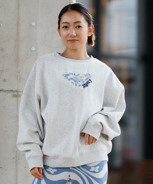 ROXY(ロキシー)の「ROXY/ロキシー スウェット RPO244607T(スウェット・レディース・ブラック/ヘザーグレー/ホワイト・L/M)」の16枚目の写真