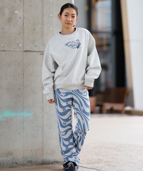 ROXY(ロキシー)の「ROXY/ロキシー スウェット RPO244607T(スウェット・レディース・ブラック/ヘザーグレー/ホワイト・L/M)」の13枚目の写真