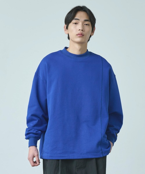 Kelen(ケレン)の「「KELEN MENS/ケレン メンズ」クルーネックスウェット(Tシャツ/カットソー・メンズ・アイボリー/ブルー/オレンジ/ブラウン・40/42/38)」の3枚目の写真