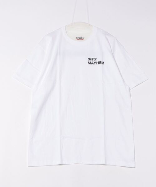 ARCHIVER(アーカイバ)の「【8】【it】MAYHEM/graphic T(Tシャツ/カットソー・レディース・ブラック/ホワイト・LARGE/MEDIUM)」の2枚目の写真