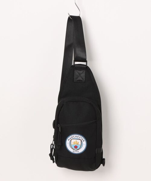E-COME（イーカム）の「Manchester City ワンショルダーバッグ（ショルダーバッグ・レディース・ブラック/ライトブルー・FREE）」の2枚目の写真