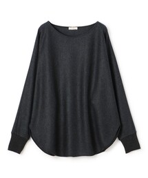 DES PRES（デ・プレ）の「ニットコンビネーション ボートネックプルオーバー（Tシャツ/カットソー）」