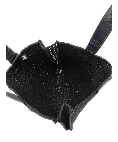 EVRIS（エヴリス）の「ワンポイントペーパーBAG（トートバッグ・レディース・ブラック/ベージュ・FREE）」の10枚目の写真