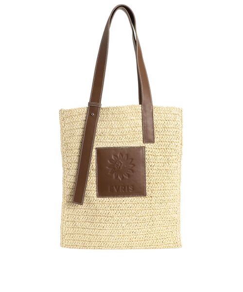 EVRIS（エヴリス）の「ワンポイントペーパーBAG（トートバッグ・レディース・ブラック/ベージュ・FREE）」の13枚目の写真