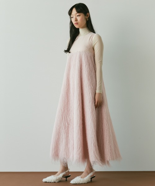 PERNA ピンク ロングワンピース PERNA（ペルナ）｜レディースのワンピース（ピンク系）一覧 - WEAR