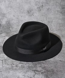 TETE HOMME(ebgI)MIDDLE BRIM FELT HAT / ~hutFgnbg(nbg)