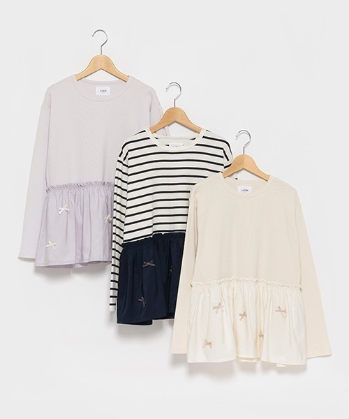 epine リボン tシャツ epine リボン tシャツ