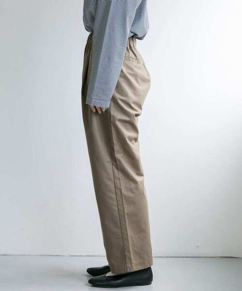 FORK&SPOON（フォークアンドスプーン）の「FORK&SPOON　レザーライクパンツ（その他パンツ・レディース・ブラウン/ブラック・1/2）」の13枚目の写真