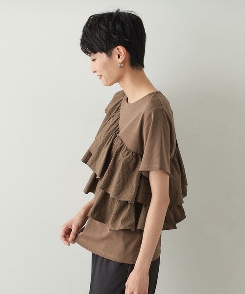 dot frill tank #2カラー ※残りわずか | トップス | JUMELLE
