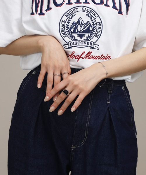 LHME（エルエイチエムイー）の「【WEB限定】“Moment”ハートリング/ブラック/サージカルステンレス（金属アレルギー対応）【LHME / エルエイチエムイー】（リング・レディース・シルバー・15号/13号/11号）」の16枚目の写真