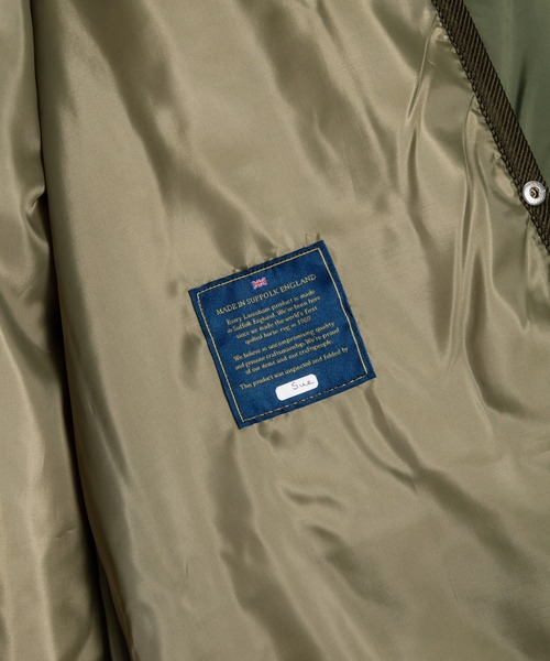 LAVENHAM(ラベンハム)の「Bomber Coat Womens / ボンバー コート ウィメンズ(その他アウター・レディース・パープル/オリーブ・10/8/12)」の10枚目の写真
