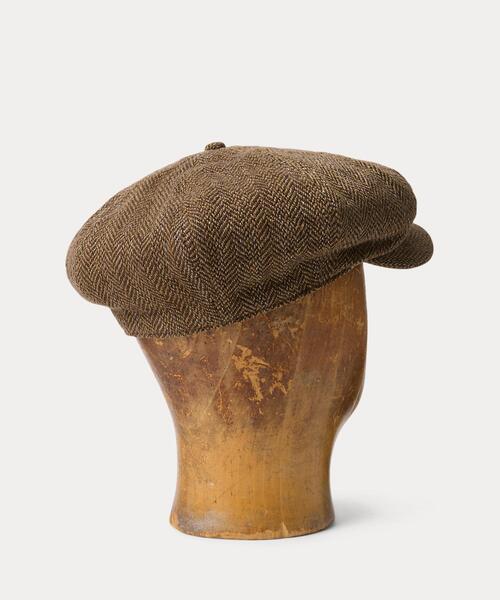 RRL（ダブル アール エル）の「リネンブレンド ヘリンボーン ニュース