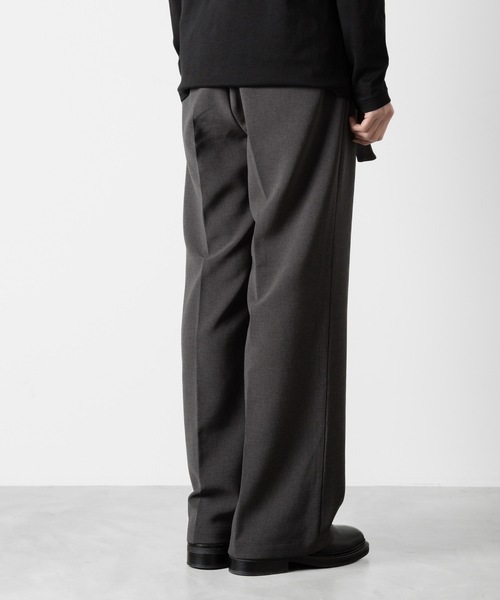 アタッチメント ストレッチ ダブルクロス ベルテッド パンツ アタッチメント ストレッチ ダブルクロス ベルテッド パンツ