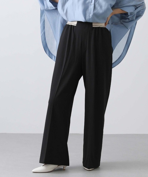 【セール】ラインゴムワイドイージーパンツ（その他パンツ）｜Gready Brilliant（グレディブリリアン） 7,072円