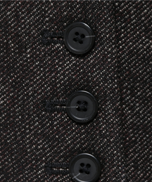 Denim & Supply Ralph Lauren（デニムアンドサプライラルフローレン）の「ウールブレンド ツイル ベスト（その他アウター・レディース・ブラック・SMALL/LARGE/MEDIUM/X-SMALL/XX-SMALL）」の13枚目の写真