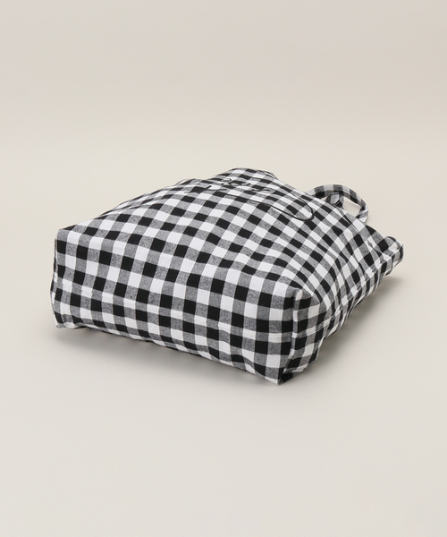 JOURNAL STANDARD LUXE(ジャーナルスタンダード ラックス)の「POPギンガムトート(トートバッグ・レディース・ブラック/ネイビー/レッド・FREE)」の12枚目の写真