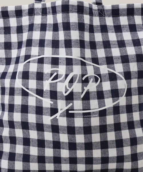 JOURNAL STANDARD LUXE(ジャーナルスタンダード ラックス)の「POPギンガムトート(トートバッグ・レディース・ブラック/ネイビー/レッド・FREE)」の17枚目の写真