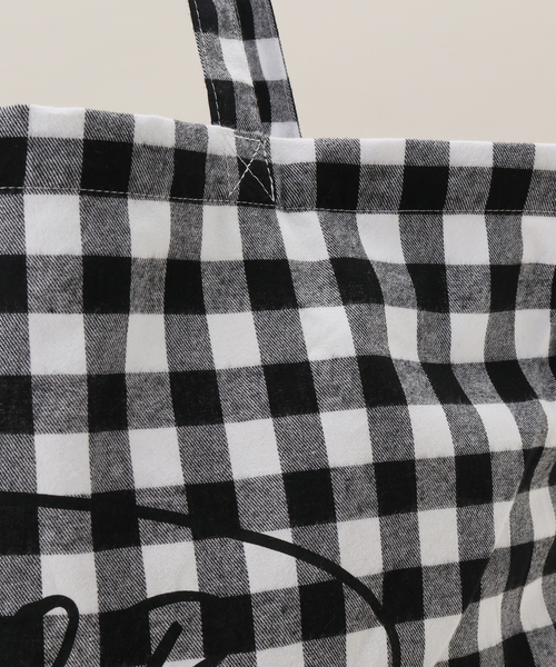 JOURNAL STANDARD LUXE(ジャーナルスタンダード ラックス)の「POPギンガムトート(トートバッグ・レディース・ブラック/ネイビー/レッド・FREE)」の20枚目の写真