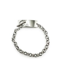 Import & Select（インポートアンドセレクト）の「KISHOKACHI 希少価値 プレートデザインマンテルステンレスブレスレット（ブレスレット）」