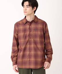 Columbia | UVカット 速乾 Columbia／シルバーリッジユーティリティライトプレイド ロングスリーブシャツ チェック／コロンビア(シャツ/ブラウス)