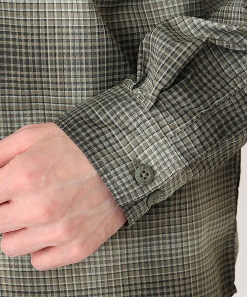 Columbia(コロンビア)の「Columbia/シルバーリッジユーティリティライトプレイド ロングスリーブシャツ チェック UVカット 速乾/コロンビア(シャツ/ブラウス・メンズ・ネイビー/ベージュ/ブルー/グリーン/オレンジ/ダークベージュ・XL/L/M/XS/XXL/S)」の22枚目の写真