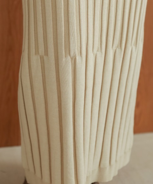 Bab（バブ）の「ジャガードニットスカート（スカート・レディース・ブラック/アイボリー・M）」の11枚目の写真