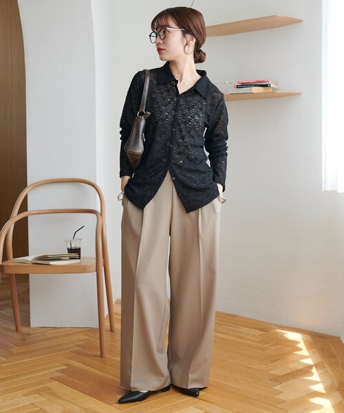 DISCOAT（ディスコート）の「オイル調2WAYポケットショルダーバッグ（ショルダーバッグ・レディース・キャメル/ボルドー/ダークブラウン/ブラック・FREE）」の17枚目の写真