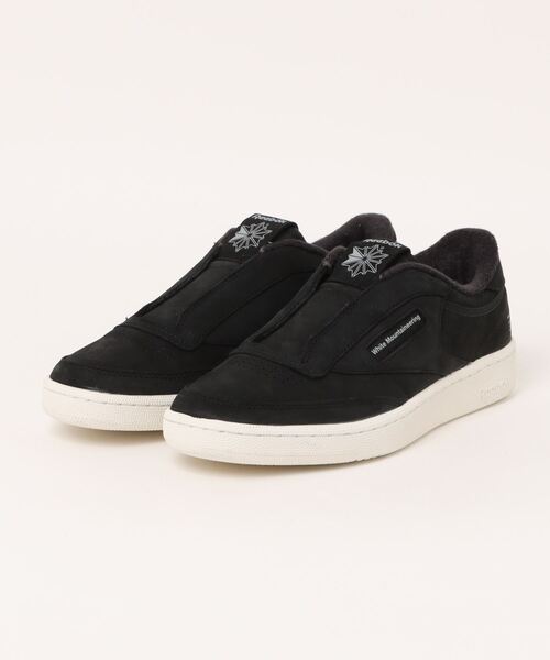 Reebok（リーボック）の「WM CLUB C 85　100218233（スリッポン・メンズ・ブラック・27.0cm/27.5cm/28.0cm/26.5cm/26.0cm/29.0cm/30.0cm/28.5cm）」の4枚目の写真