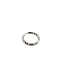 KISHOKACHI 希少価値 シンプルクリッカーステンレスピアス 内径25mm