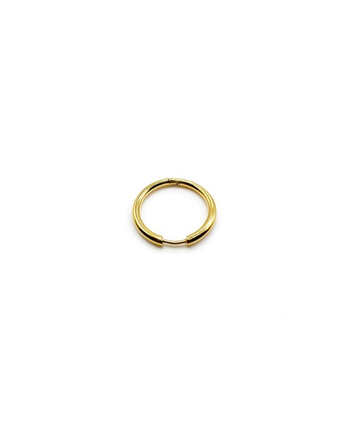 Import & Select(インポートアンドセレクト)の「KISHOKACHI 希少価値 シンプルクリッカーステンレスピアス 内径25mm(ピアス(片耳用)・メンズ・ブラック/シルバー/ゴールド・FREE)」の11枚目の写真