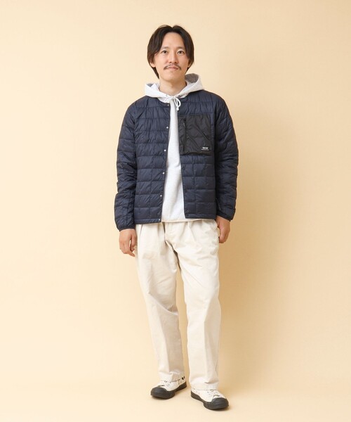 【セール】【TAION/タイオン】マウンテン クルーネック ライトダウンジャケット 24AW（ダウンジャケット/コート）｜TAION（タイオン）