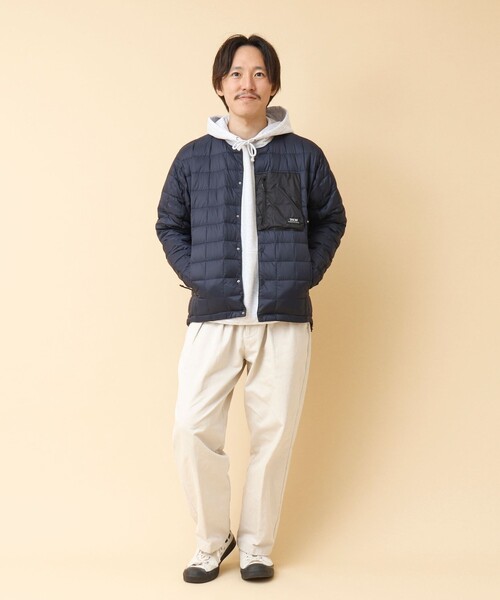 【セール】【TAION/タイオン】マウンテン クルーネック ライトダウンジャケット 24AW（ダウンジャケット/コート）｜TAION（タイオン）