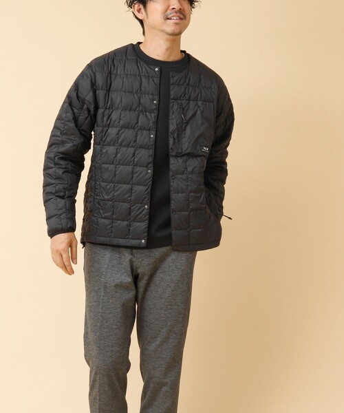 【セール】【TAION/タイオン】マウンテン クルーネック ライトダウンジャケット 24AW（ダウンジャケット/コート）｜TAION（タイオン）