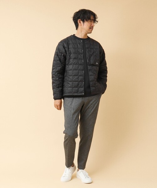 【セール】【TAION/タイオン】マウンテン クルーネック ライトダウンジャケット 24AW（ダウンジャケット/コート）｜TAION（タイオン）