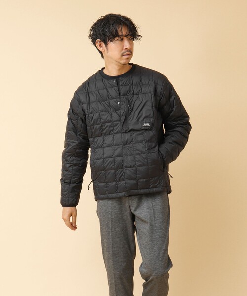 【セール】【TAION/タイオン】マウンテン クルーネック ライトダウンジャケット 24AW（ダウンジャケット/コート）｜TAION（タイオン）