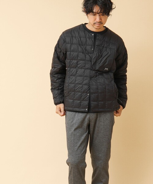 【セール】【TAION/タイオン】マウンテン クルーネック ライトダウンジャケット 24AW（ダウンジャケット/コート）｜TAION（タイオン）