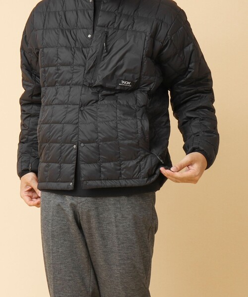 【セール】【TAION/タイオン】マウンテン クルーネック ライトダウンジャケット 24AW（ダウンジャケット/コート）｜TAION（タイオン）