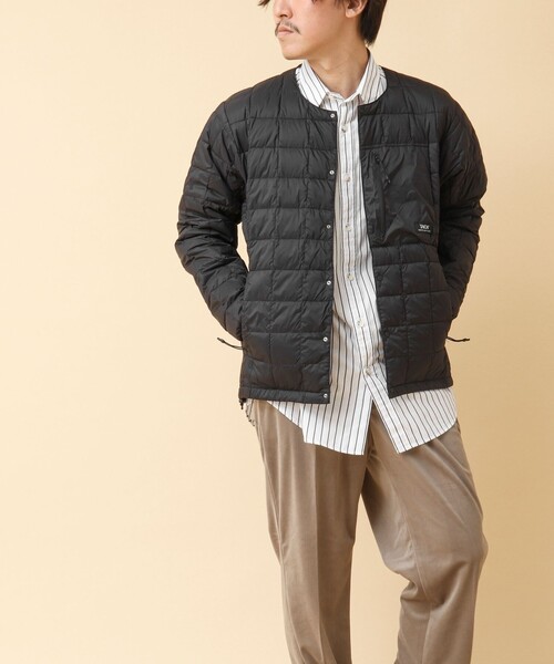 【セール】【TAION/タイオン】マウンテン クルーネック ライトダウンジャケット 24AW（ダウンジャケット/コート）｜TAION（タイオン）