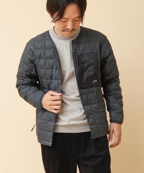 【セール】【TAION/タイオン】マウンテン クルーネック ライトダウンジャケット 24AW（ダウンジャケット/コート）｜TAION（タイオン）