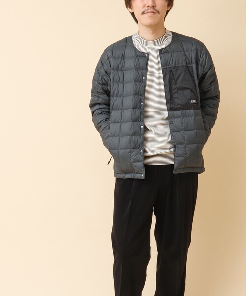 【セール】【TAION/タイオン】マウンテン クルーネック ライトダウンジャケット 24AW（ダウンジャケット/コート）｜TAION（タイオン）