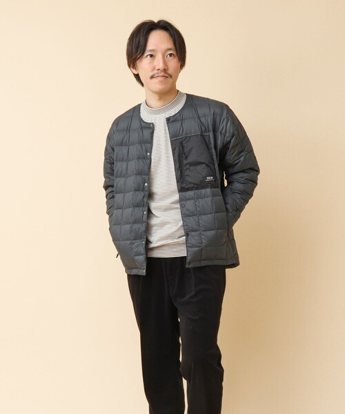 【セール】【TAION/タイオン】マウンテン クルーネック ライトダウンジャケット 24AW（ダウンジャケット/コート）｜TAION（タイオン）