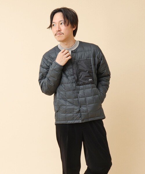 【セール】【TAION/タイオン】マウンテン クルーネック ライトダウンジャケット 24AW（ダウンジャケット/コート）｜TAION（タイオン）