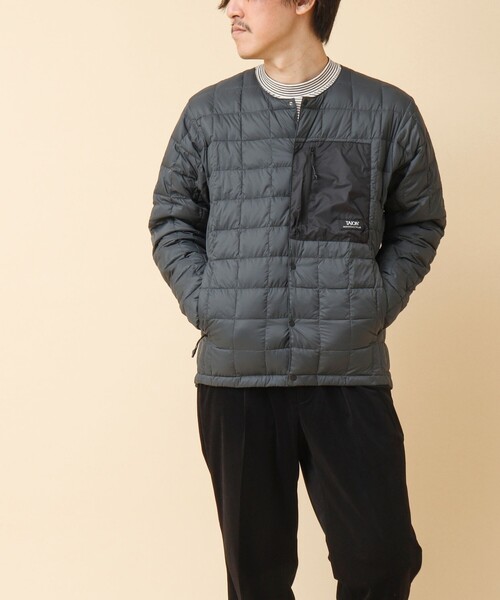 【セール】【TAION/タイオン】マウンテン クルーネック ライトダウンジャケット 24AW（ダウンジャケット/コート）｜TAION（タイオン）